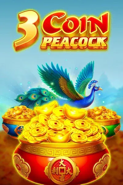3 Coin Golden Peacock chez Wolfy Casino