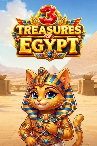 jeu 3 Treasures of Egypt · Wolfy Casino