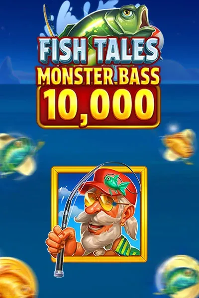 Fish Tales Monster Bass 10,000 machine à sous — Wolfy Casino