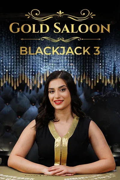 Gold Saloon Blackjack 3 chez Wolfy Casino